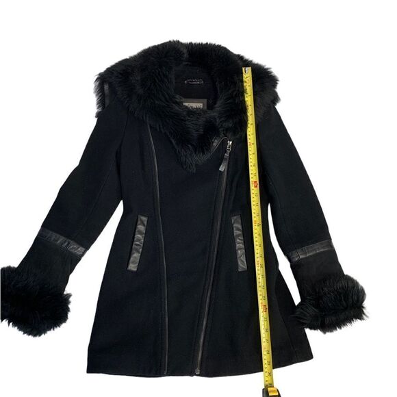 mackage Shearling and Fur Cashmere Jacket - Picture 13 of 14